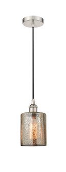 Edison One Light Mini Pendant in Polished Nickel (405|616-1P-PN-G116)