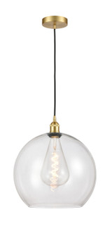 Edison One Light Pendant in Satin Gold (405|616-1P-SG-G122-14)