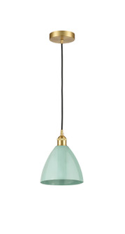 Edison One Light Mini Pendant in Satin Gold (405|616-1P-SG-MBD-75-SF)