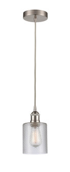 Edison One Light Mini Pendant in Brushed Satin Nickel (405|616-1P-SN-G112)