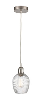 Edison LED Mini Pendant in Brushed Satin Nickel (405|616-1P-SN-G292-LED)