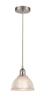 Edison LED Mini Pendant in Brushed Satin Nickel (405|616-1P-SN-G422-LED)