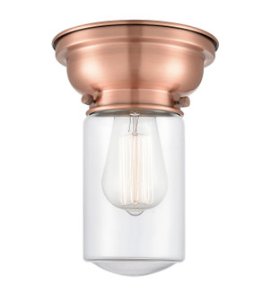 Franklin Restoration LED Flush Mount in Antique Copper (405|623-1F-AC-G312-LED)