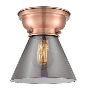 Franklin Restoration LED Flush Mount in Antique Copper (405|623-1F-AC-G43-LED)