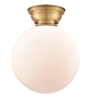 Franklin Restoration LED Flush Mount in Brushed Brass (405|623-1F-BB-G201-12-LED)