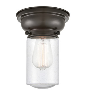 Franklin Restoration One Light Flush Mount in Oil Rubbed Bronze (405|623-1F-OB-G314)