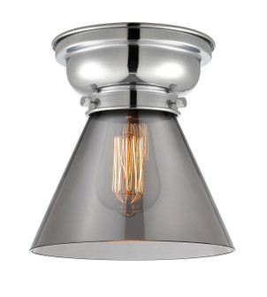 Franklin Restoration One Light Flush Mount in Polished Chrome (405|623-1F-PC-G43)