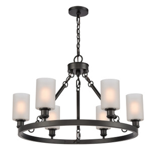 Ballston LED Chandelier in Matte Black (405|830-BK-G801-LED)