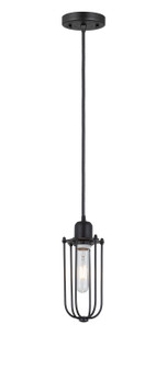 Austere LED Mini Pendant in Matte Black (405|900-1P-BK-CE216-BK)