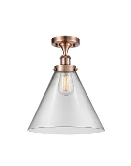 Ballston Urban LED Semi-Flush Mount in Antique Copper (405|916-1C-AC-G42-L-LED)