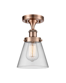 Ballston Urban One Light Semi-Flush Mount in Antique Copper (405|916-1C-AC-G62)