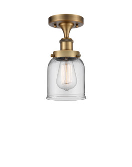 Ballston Urban One Light Semi-Flush Mount in Brushed Brass (405|916-1C-BB-G52)