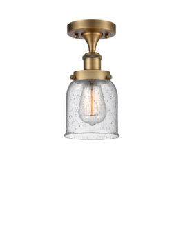 Ballston Urban One Light Semi-Flush Mount in Brushed Brass (405|916-1C-BB-G54)