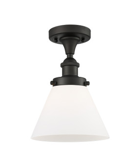Ballston Urban One Light Semi-Flush Mount in Oil Rubbed Bronze (405|916-1C-OB-G41)