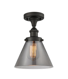 Ballston Urban One Light Semi-Flush Mount in Oil Rubbed Bronze (405|916-1C-OB-G43)