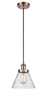 Ballston Urban LED Mini Pendant in Antique Copper (405|916-1P-AC-G44-LED)
