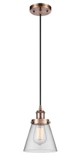 Ballston Urban LED Mini Pendant in Antique Copper (405|916-1P-AC-G62-LED)