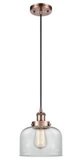 Ballston Urban LED Mini Pendant in Antique Copper (405|916-1P-AC-G72-LED)