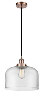 Ballston Urban LED Mini Pendant in Antique Copper (405|916-1P-AC-G72-L-LED)