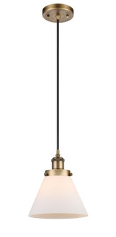 Ballston Urban One Light Mini Pendant in Brushed Brass (405|916-1P-BB-G41)