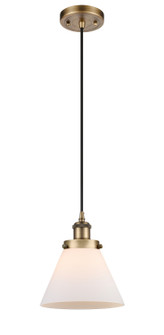 Ballston Urban LED Mini Pendant in Brushed Brass (405|916-1P-BB-G41-LED)