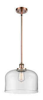 Ballston Urban LED Mini Pendant in Antique Copper (405|916-1S-AC-G72-L-LED)