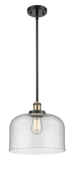 Ballston Urban LED Mini Pendant in Black Antique Brass (405|916-1S-BAB-G74-L-LED)
