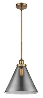 Ballston Urban LED Mini Pendant in Brushed Brass (405|916-1S-BB-G43-L-LED)