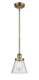 Ballston Urban LED Mini Pendant in Brushed Brass (405|916-1S-BB-G64-LED)