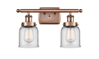 Ballston Urban Two Light Bath Vanity in Antique Copper (405|916-2W-AC-G52)