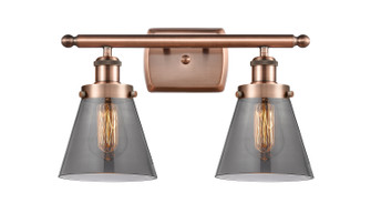 Ballston Urban Two Light Bath Vanity in Antique Copper (405|916-2W-AC-G63)