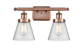 Ballston Urban Two Light Bath Vanity in Antique Copper (405|916-2W-AC-G64)