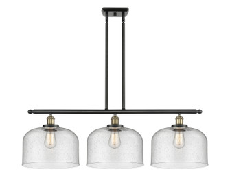 Ballston Urban Three Light Island Pendant in Black Antique Brass (405|916-3I-BAB-G74-L)