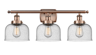 Ballston Urban LED Bath Vanity in Antique Copper (405|916-3W-AC-G74-LED)