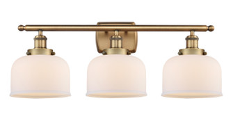 Ballston Urban LED Bath Vanity in Brushed Brass (405|916-3W-BB-G71-LED)