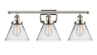Ballston Urban Three Light Bath Vanity in Polished Nickel (405|916-3W-PN-G42)