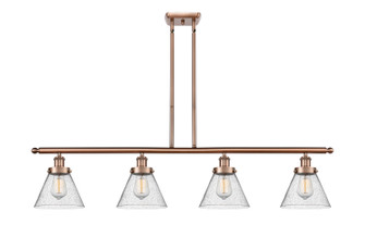 Ballston Urban LED Island Pendant in Antique Copper (405|916-4I-AC-G44-LED)