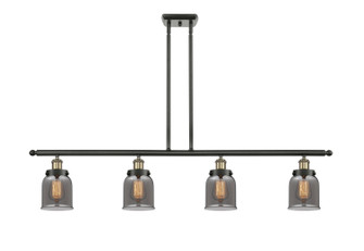 Ballston Urban Four Light Island Pendant in Black Antique Brass (405|916-4I-BAB-G53)