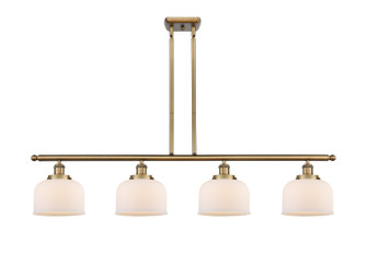 Ballston Urban Four Light Island Pendant in Brushed Brass (405|916-4I-BB-G71)