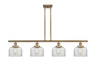 Ballston Urban Four Light Island Pendant in Brushed Brass (405|916-4I-BB-G72)