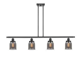 Ballston Urban Four Light Island Pendant in Matte Black (405|916-4I-BK-G53)