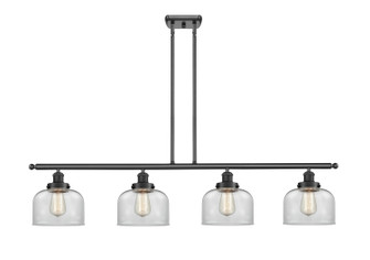 Ballston Urban Four Light Island Pendant in Matte Black (405|916-4I-BK-G72)