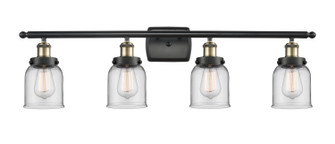 Ballston Urban Four Light Bath Vanity in Black Antique Brass (405|916-4W-BAB-G52)