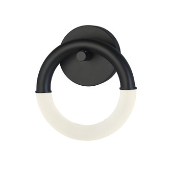 Acryluxe LED Wall Sconce in Matte Black (102|ACR-4201-FRST-MBLK)