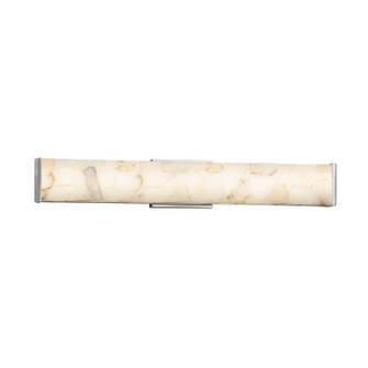 Alabaster Rocks LED Linear Bath Bar in Brushed Nickel (102|ALR-8605-NCKL)