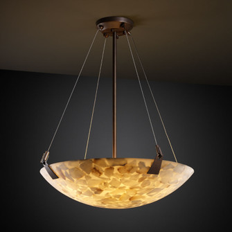 Alabaster Rocks Three Light Pendant in Dark Bronze (102|ALR-9641-35-DBRZ)