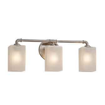 Fusion Three Light Bath Bar in Brushed Nickel (102|FSN-8463-15-FRCR-NCKL)