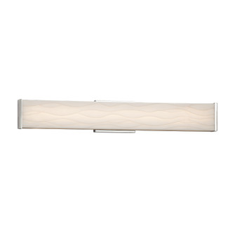 Porcelina LED Linear Bath Bar in Polished Chrome (102|PNA-8605-WAVE-CROM)