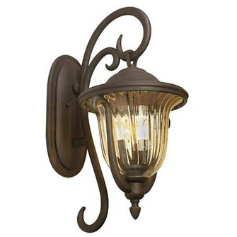Santa Barbara Outdoor Three Light Outdoor Wall Bracket in Textured Matte Black (33|9002MB)