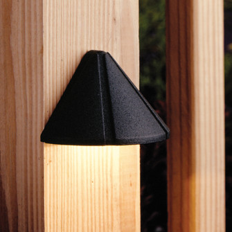 Six Groove One Light Deck in Textured Black (12|15065BKT)